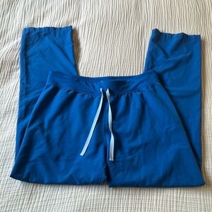 Figs Cobalt Blue Drawstring scrubs